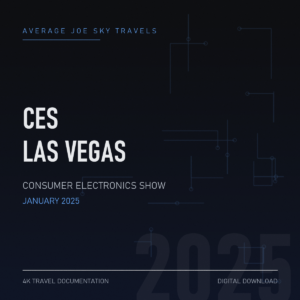 CES Las Vegas 2025 — Consumer Electronics Show Floor Documentation