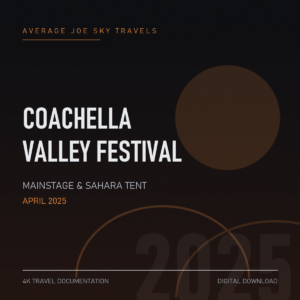 Coachella Valley Music Festival 2025 — Mainstage & Sahara Tent Documentation