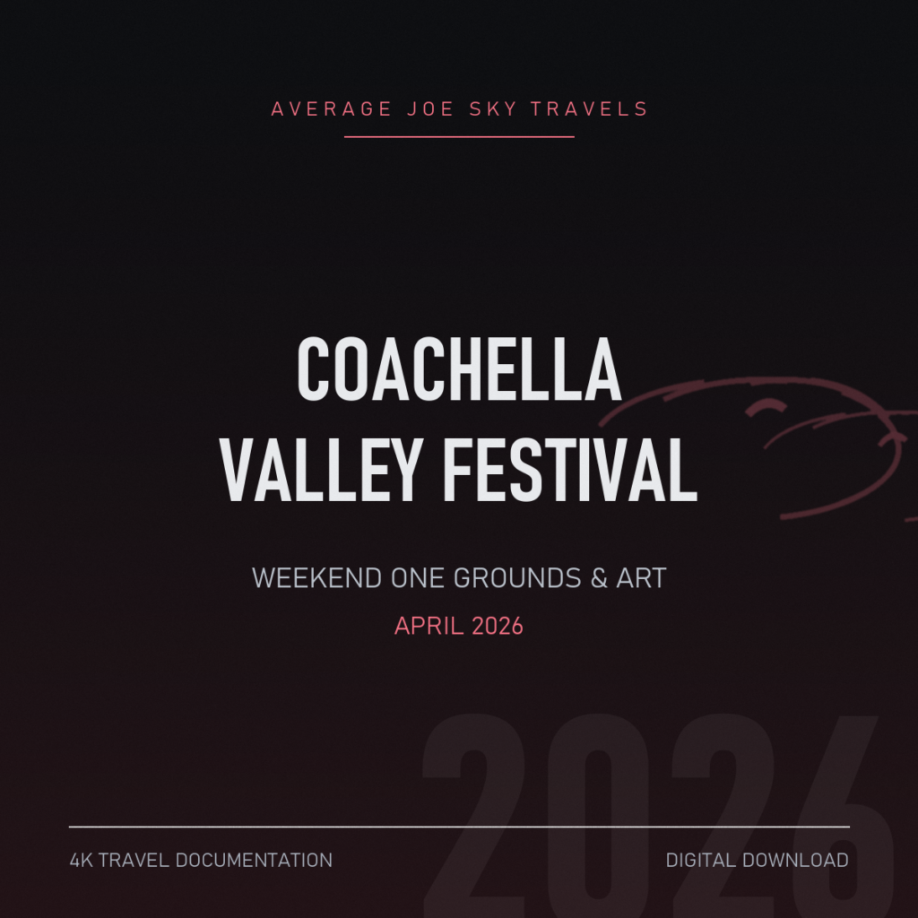 Coachella Valley Music Festival 2026 — Weekend One Grounds & Art Documentation