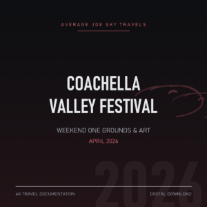 Coachella Valley Music Festival 2026 — Weekend One Grounds & Art Documentation
