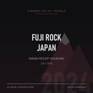 Fuji Rock Festival Japan 2024 — Naeba Resort Mountain Documentation