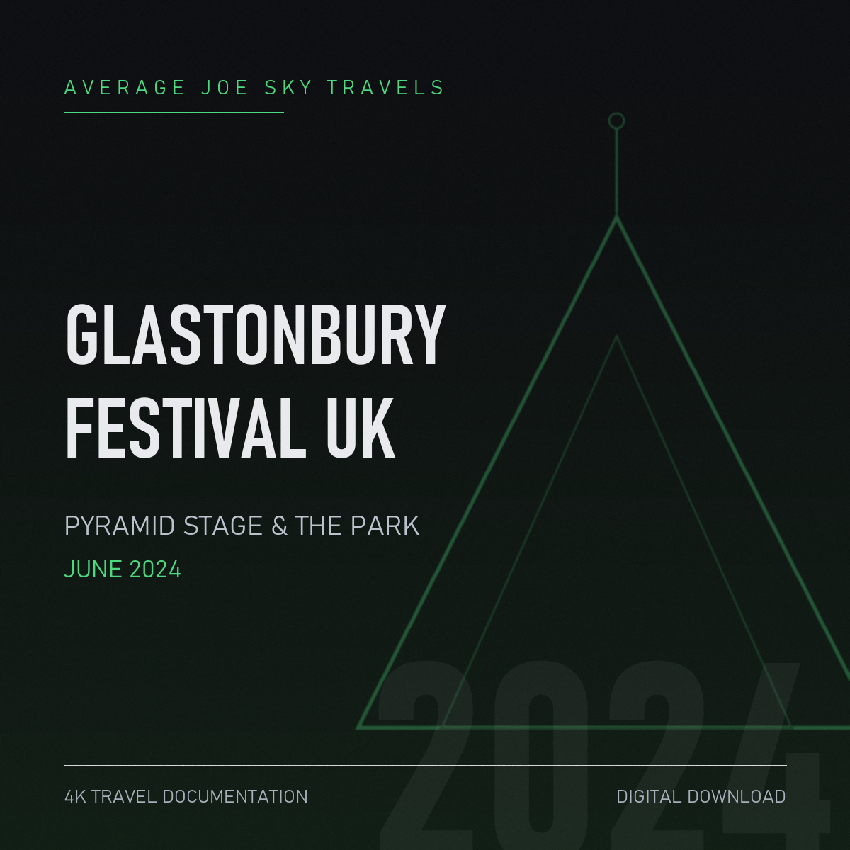 Glastonbury Festival UK 2024 β Pyramid Stage & Park Documentation