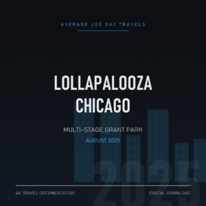 Lollapalooza Chicago 2025 - Multi-Stage Festival Documentation