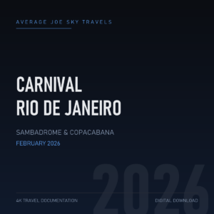 Rio Carnival 2026 — Sambadrome & Copacabana Coverage