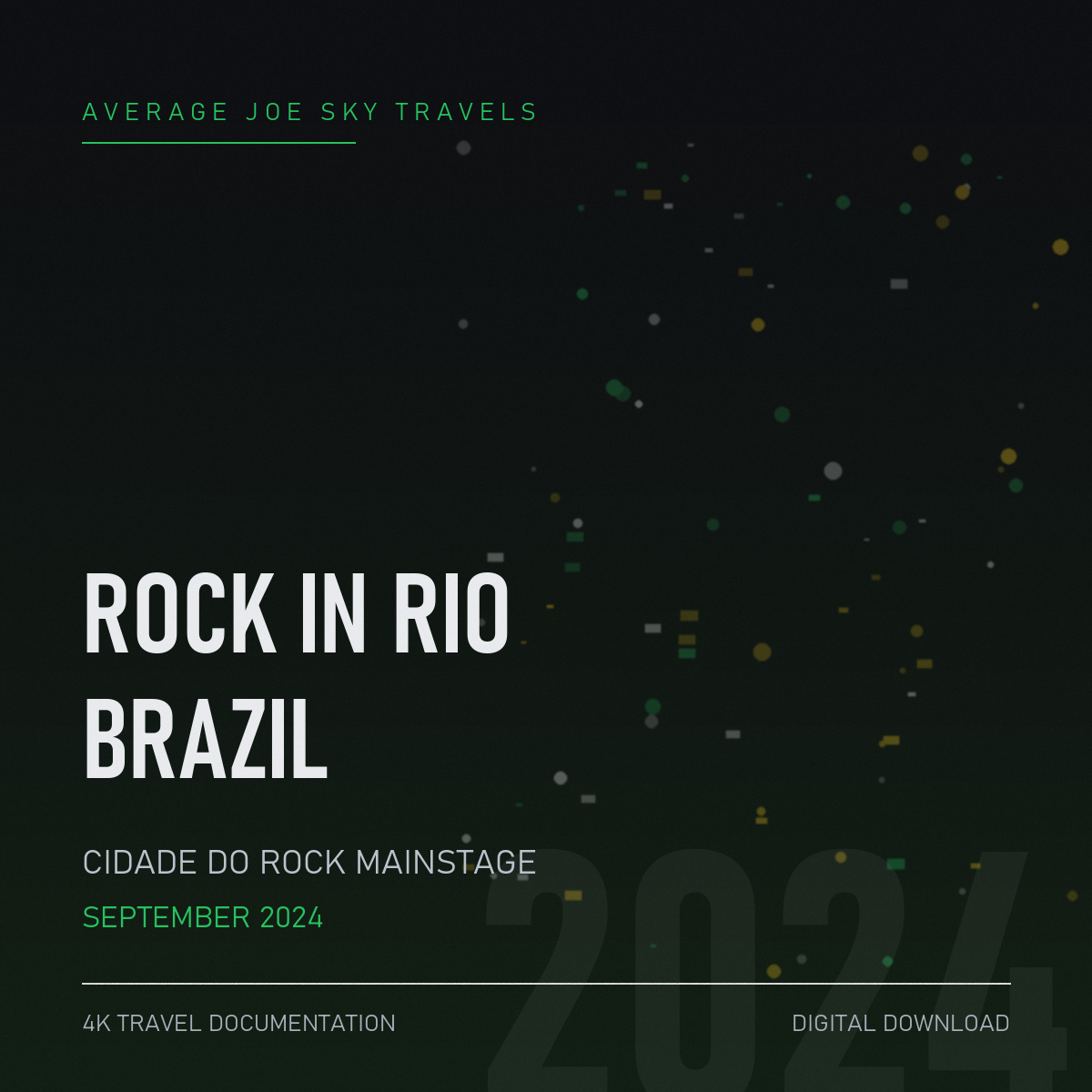 Rock in Rio Brazil 2024 β Cidade do Rock Mainstage Documentation