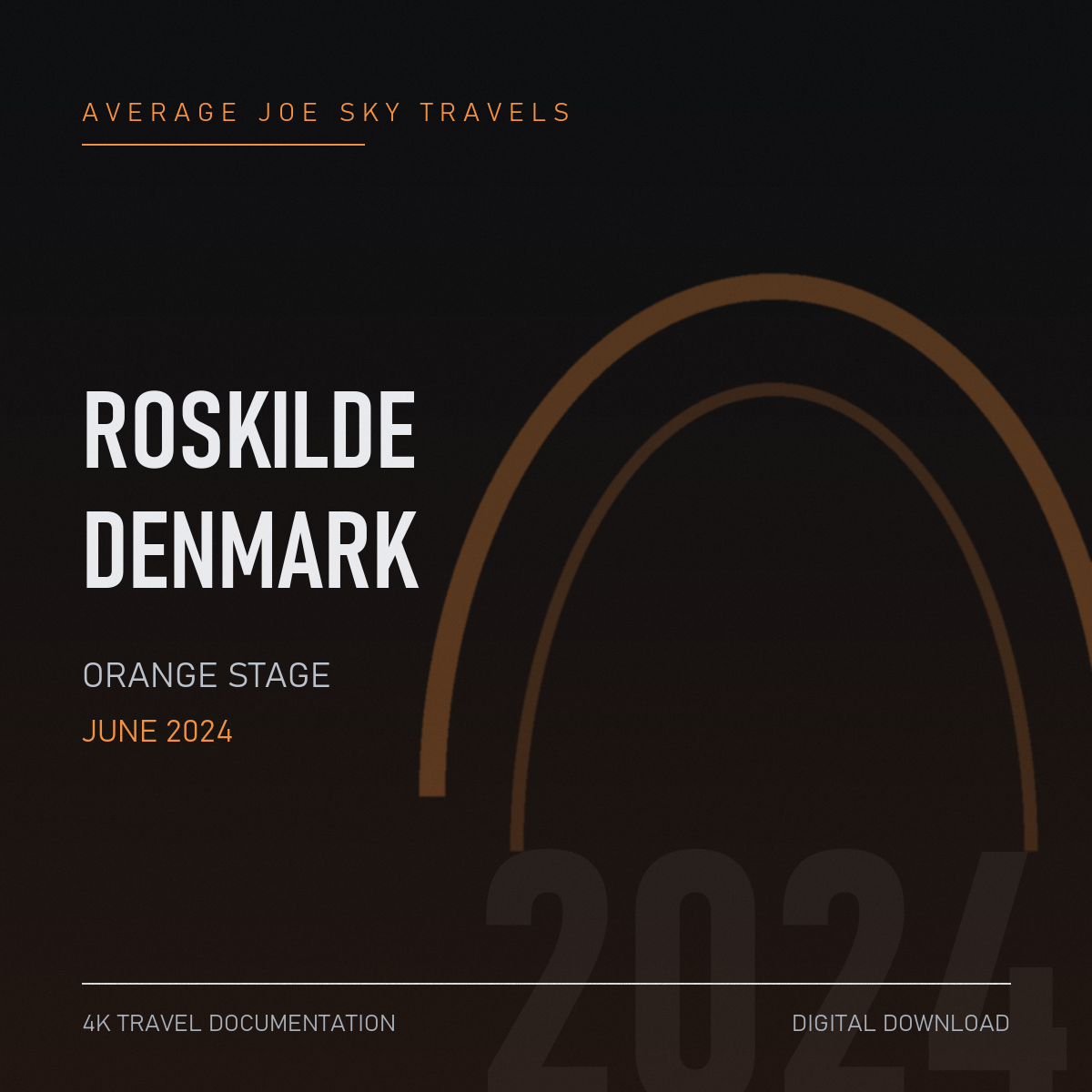 Roskilde Festival Denmark 2024 β Orange Stage Documentation