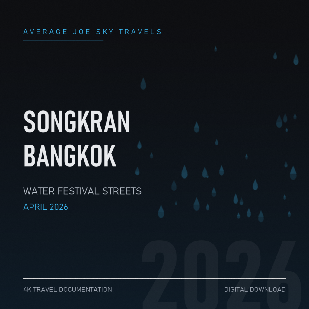 Songkran Festival Bangkok 2026 — Water Festival Street Documentation